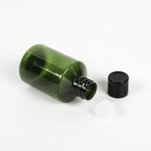 50-200ml墨绿斜肩黑色氧化铝盖瓶